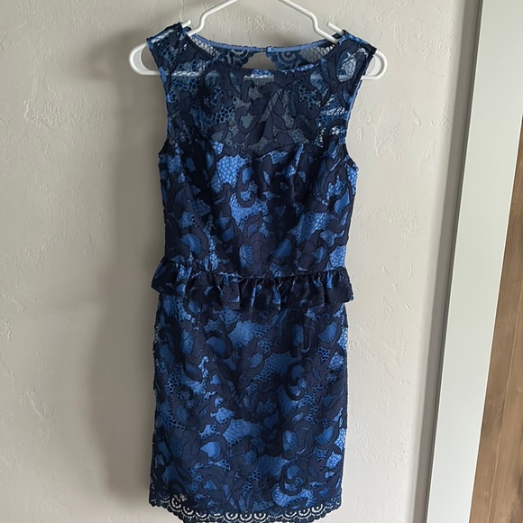 Lily Pulitzer Kiri Lace Peplum Dress - Picture 5 of 17